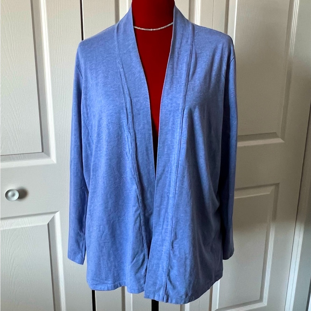 Susan Graver Weekend cotton modal cardigan
